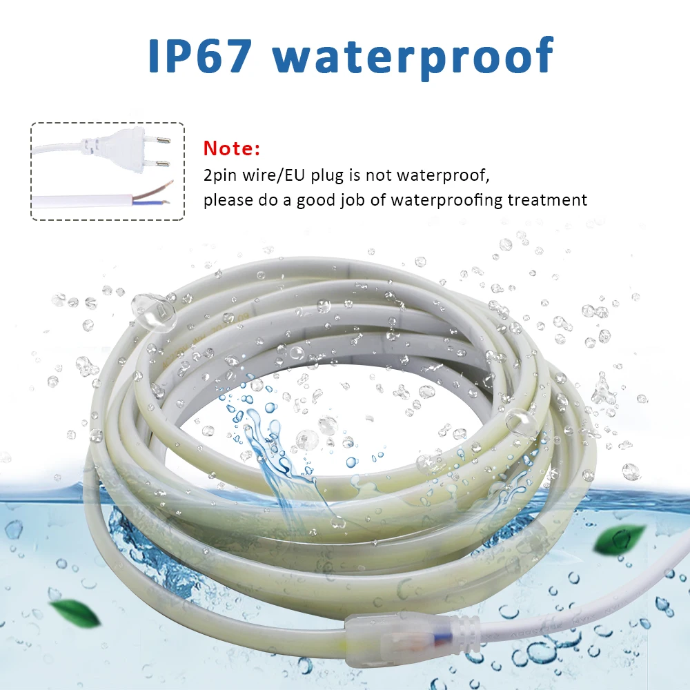 Wasserdichter COB LED-Streifen IP67, 3000–6000K 4