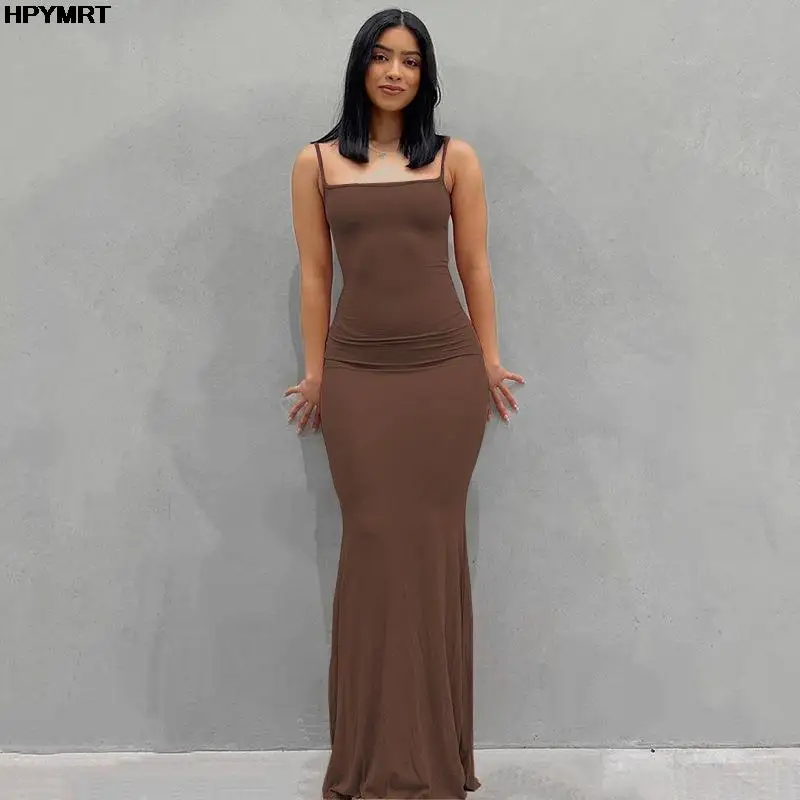Satin-Maxikleid 3