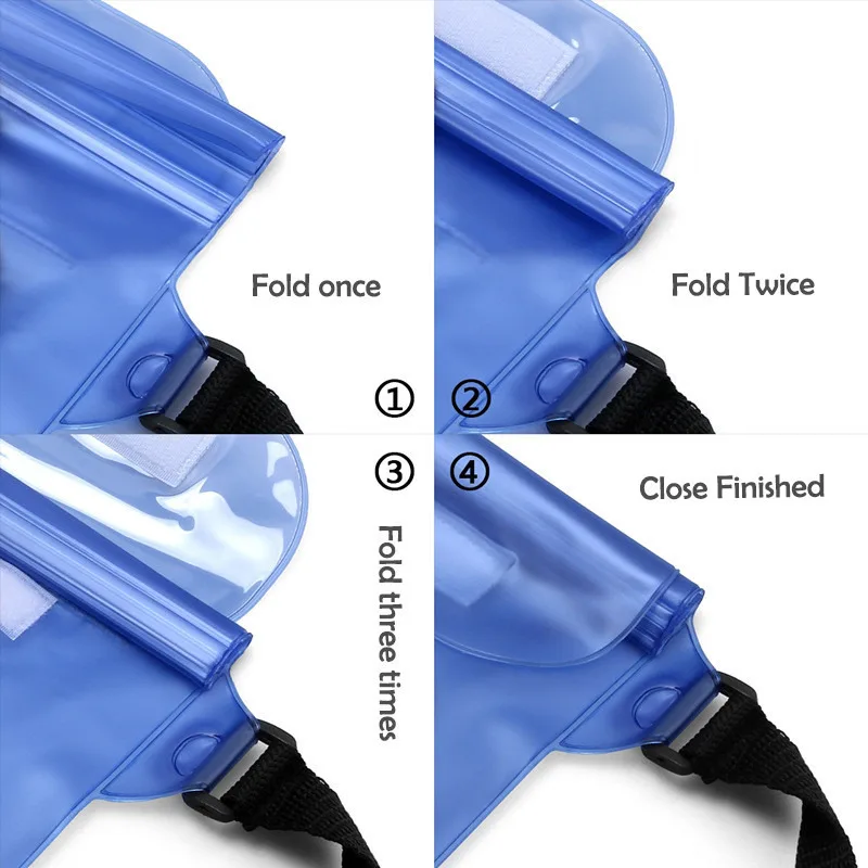 Wasserdichte Handy-Schutztasche zum Schwimmen 4