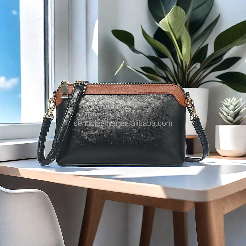 Damen Crossbody Tasche aus Kunstleder 4