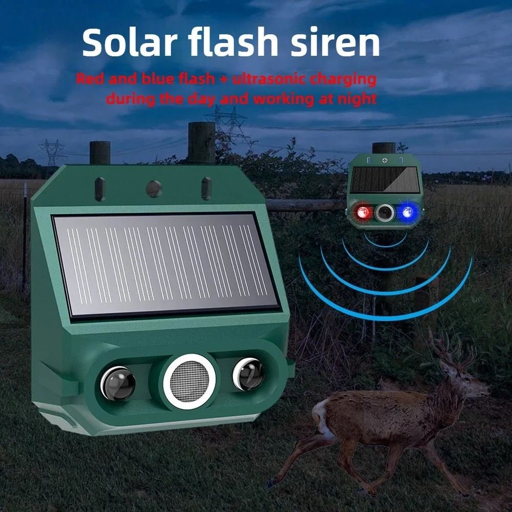Ultraschall-Tiervertreiber mit LED, wasserdicht IP66 2