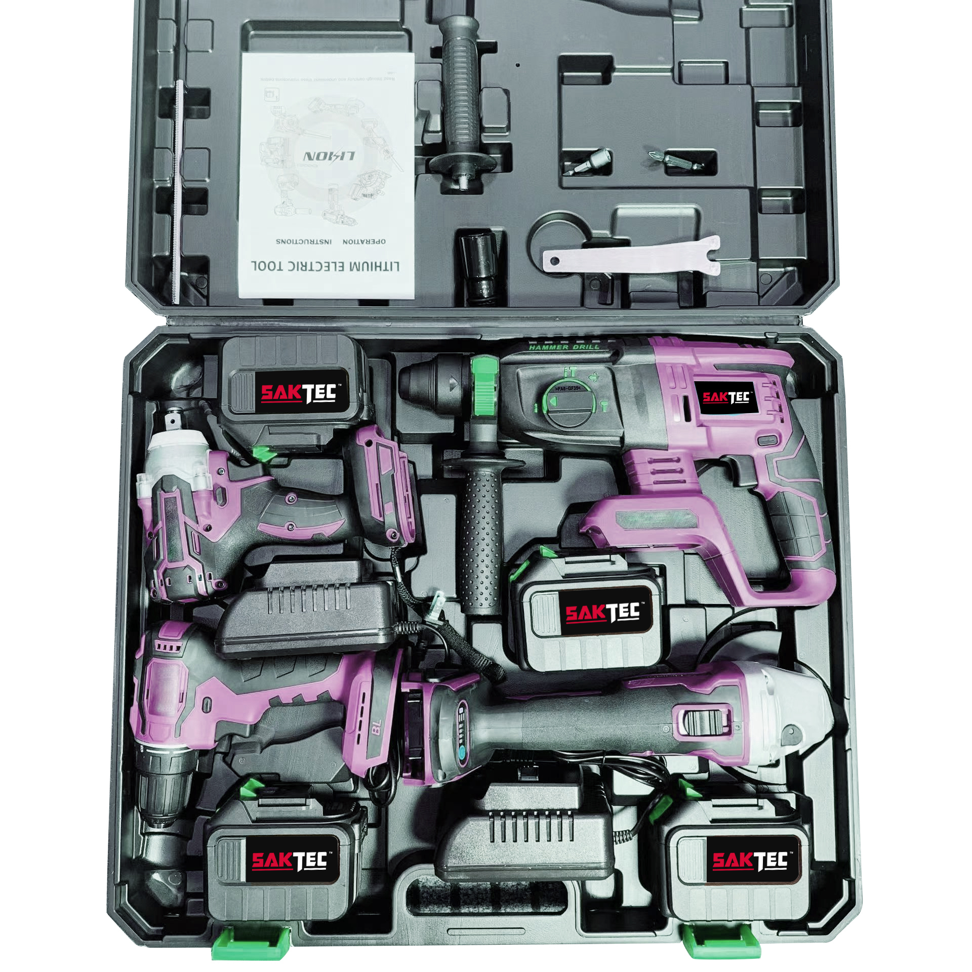 Akku-Bohrschrauber-Set