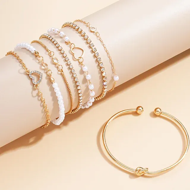 Strass-Armband-Set 4