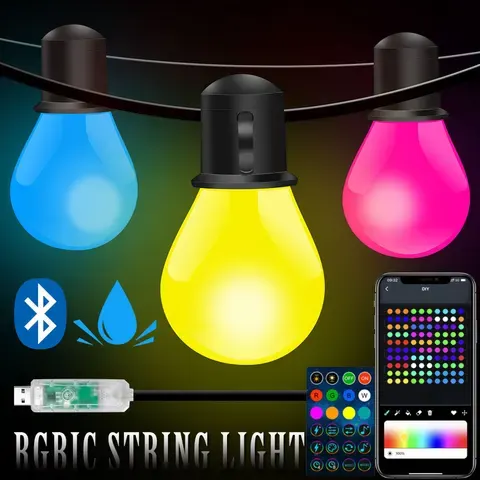 Smart-Glühbirnen-Lichterkette