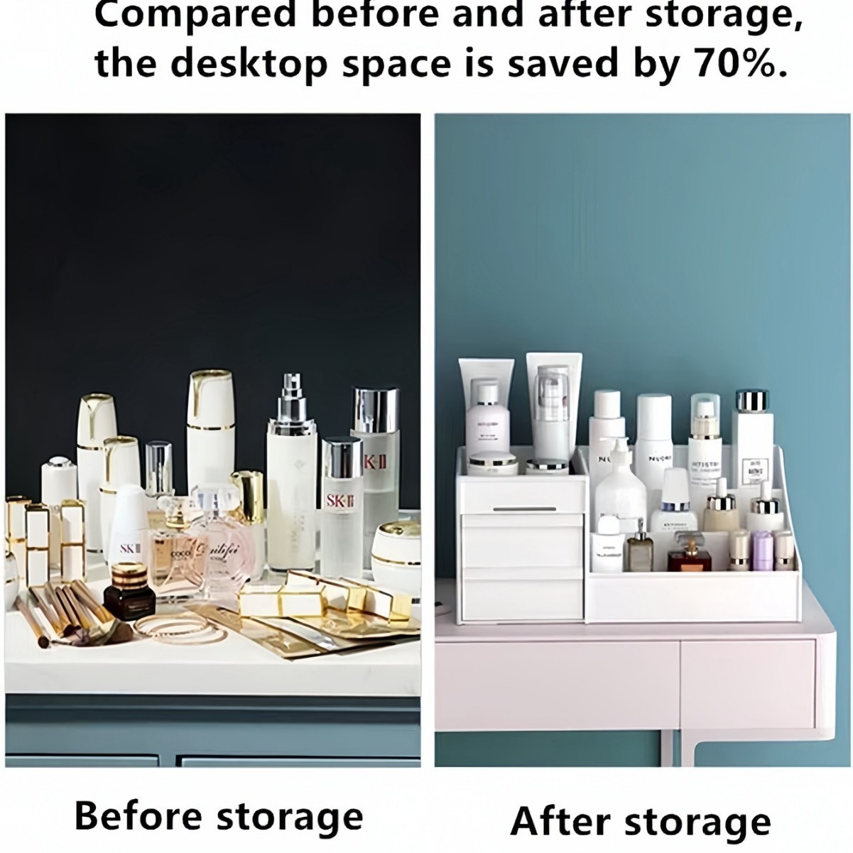 Kosmetik Organizer mit Schubladen fürs Badezimmer 3