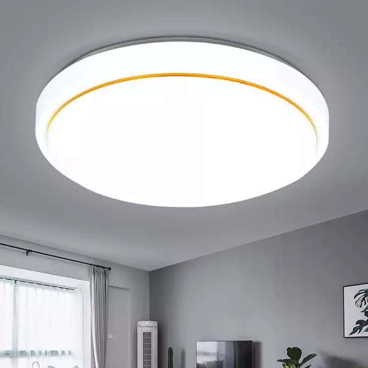 Runde LED Deckenlampe aus Acryl