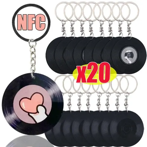 NFC-Schallplatten-Anhänger