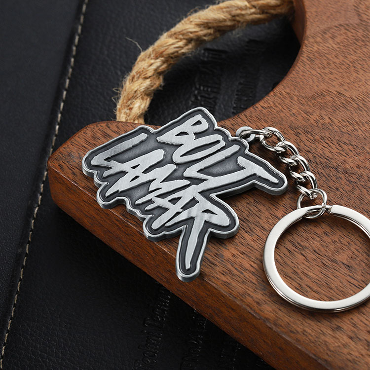 Antik Metall Schlüsselanhänger Souvenir Personalisiert 3