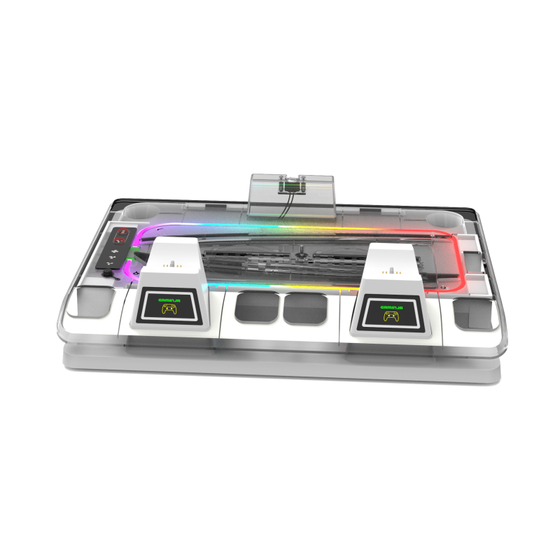 PS5-Controller-Ladedock mit Kühlständer 4