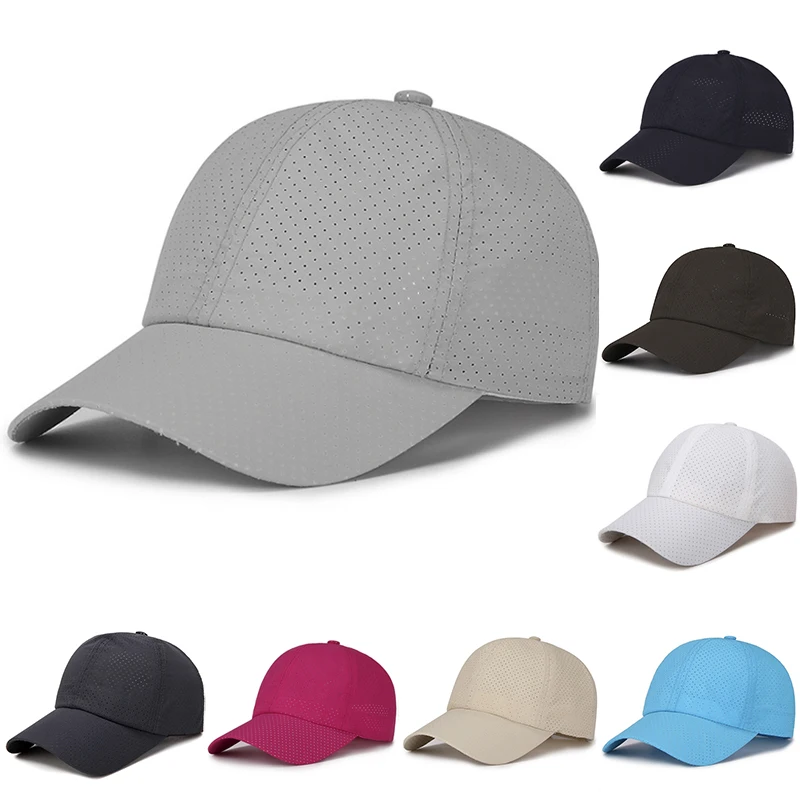 Mesh-Snapback-Baseballkappe mit Sonnenschutz 3