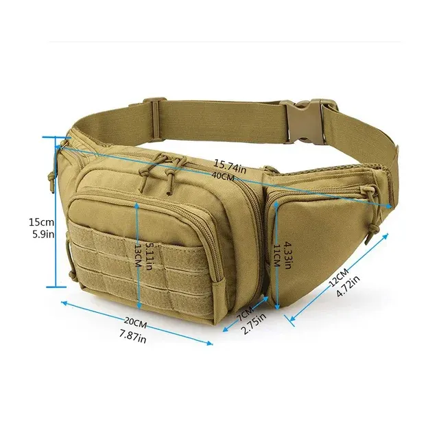 Nylon Gürteltasche für Motorradfahrer 4