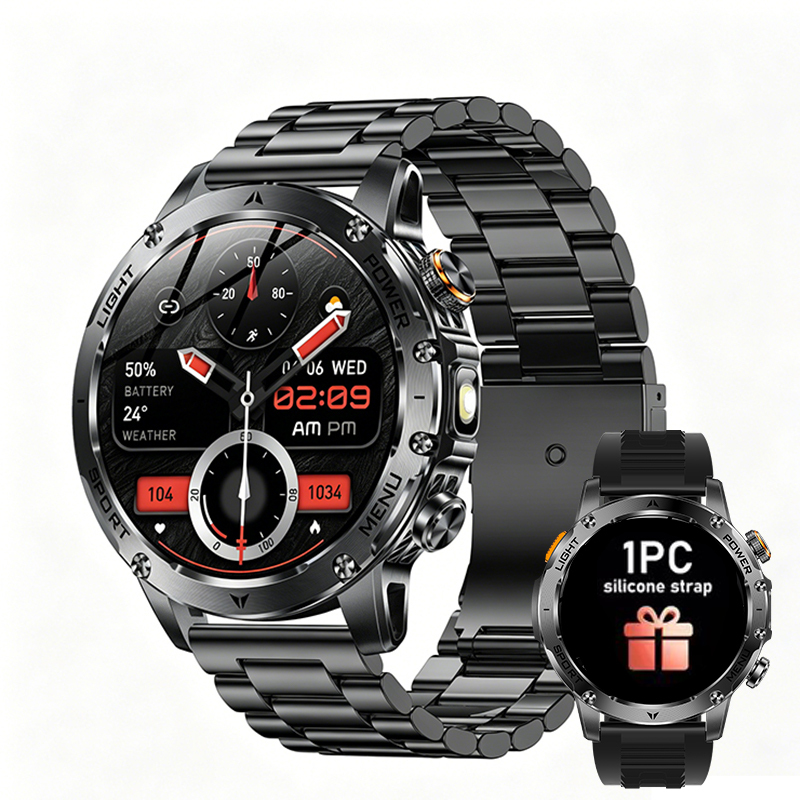 Herren Smartwatch 1,7 Zoll mit Bluetooth
