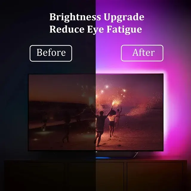 USB-LED-Streifen zur TV-Hintergrundbeleuchtung 3