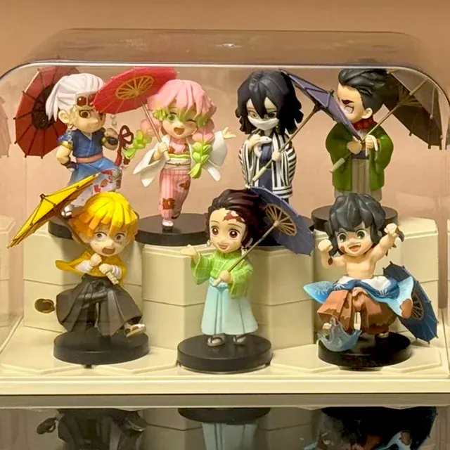 Demon Slayer Blind-Box-Actionfigur Plum Rain 4