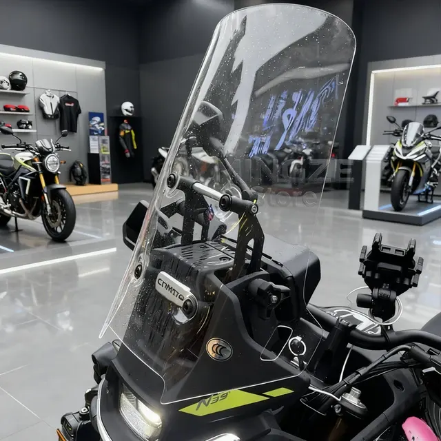 Erhöhte Windschutzscheibe für Enduro-Motorräder 2