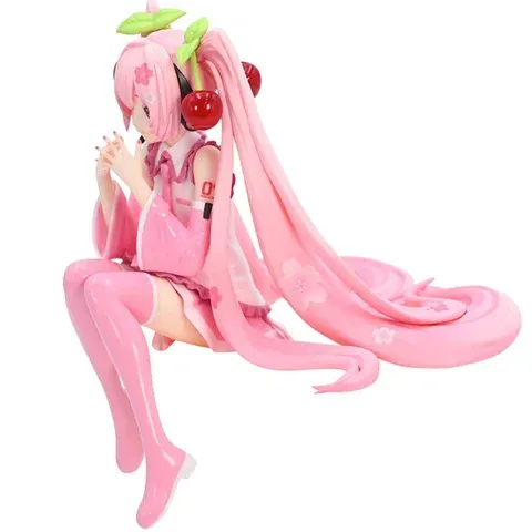 Rosa Hatsune Miku Kirschblüten-Figur