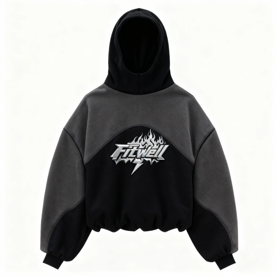 Oversize Streetwear Hoodie aus Baumwolle 3