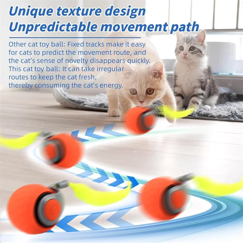 Interaktiver USB-Katzenball 4