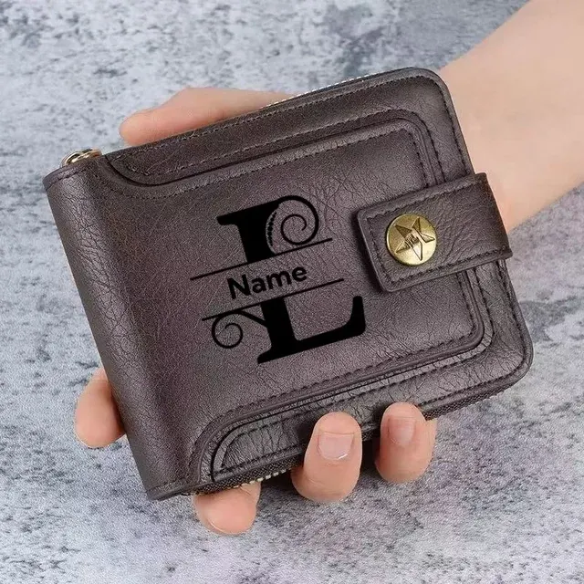 Gravierte Herrenbrieftasche 2