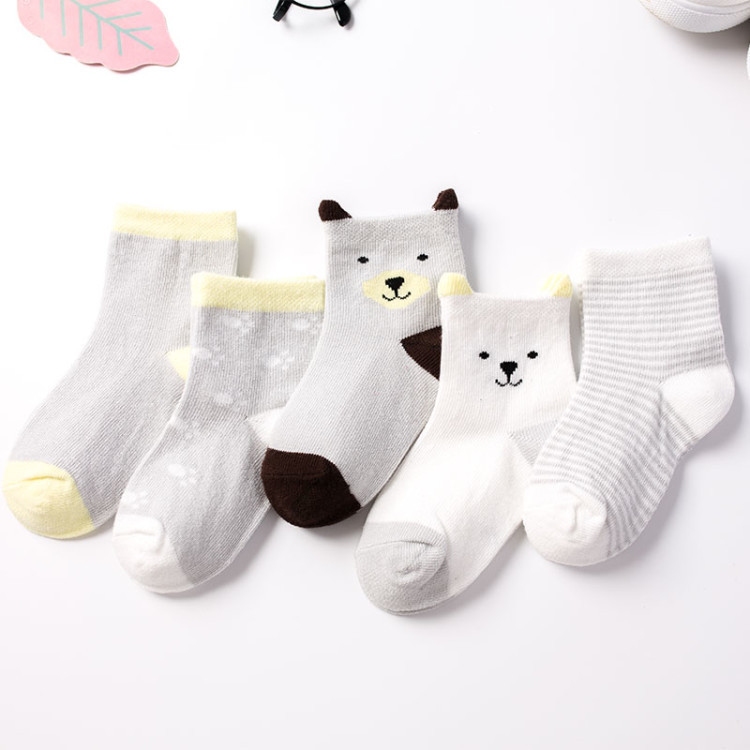Cartoon-Baby-Socken im 5er-Set 3