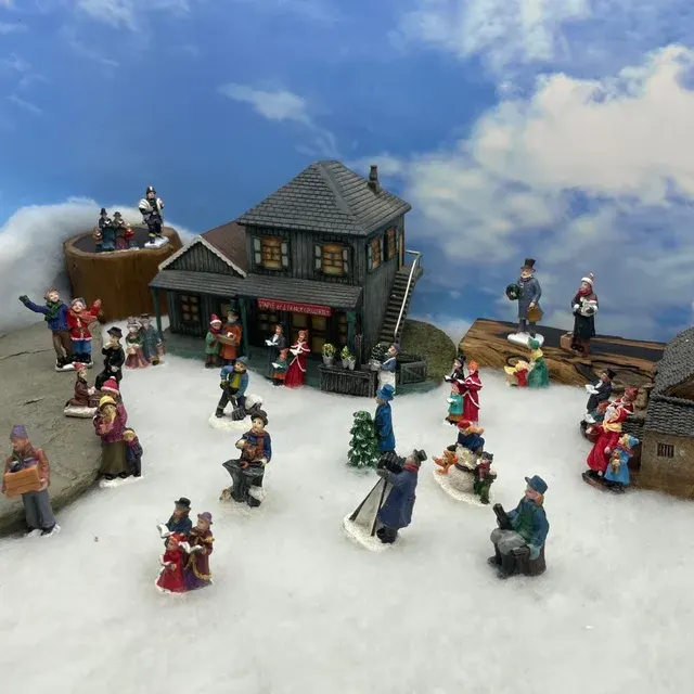 Weihnachtsdorf-Figur 4