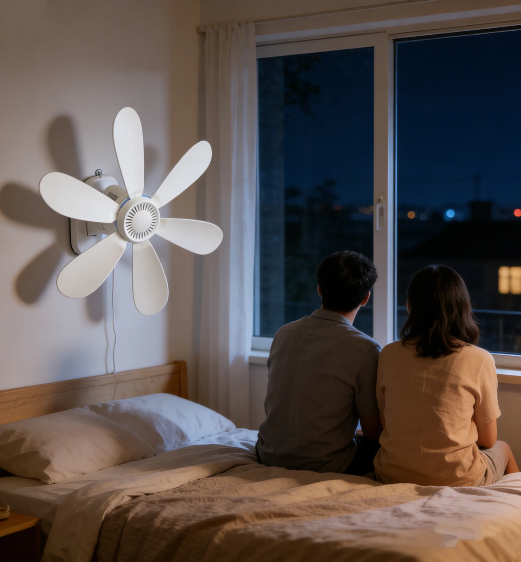 Leiser 16,5-Zoll Wandventilator mit Fernbedienung 4