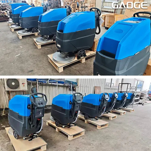 Bodenscheuersaugmaschine mit 830mm Abzieher 2