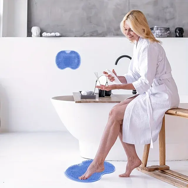 Rutschfestes Dusch-Fußmassagegerät mit Peeling 4