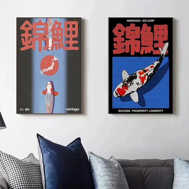 Koi-Leinwandbild 2