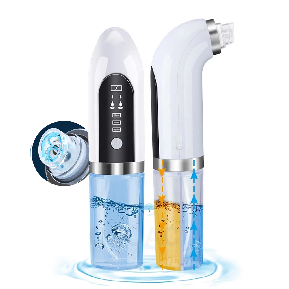 Elektrischer Mitesser-Sauger mit Mikrobläschen