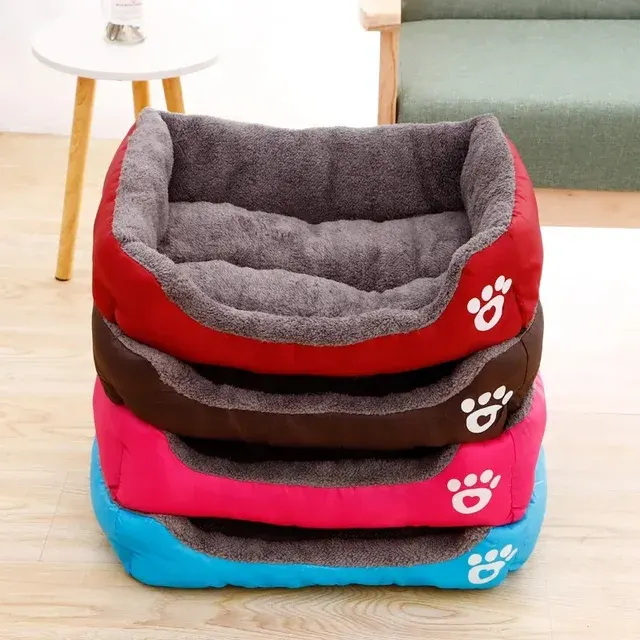 Quadratisches Haustierbett für große Hunde 2