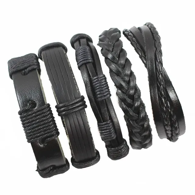 Geflochtenes Lederarmband 3