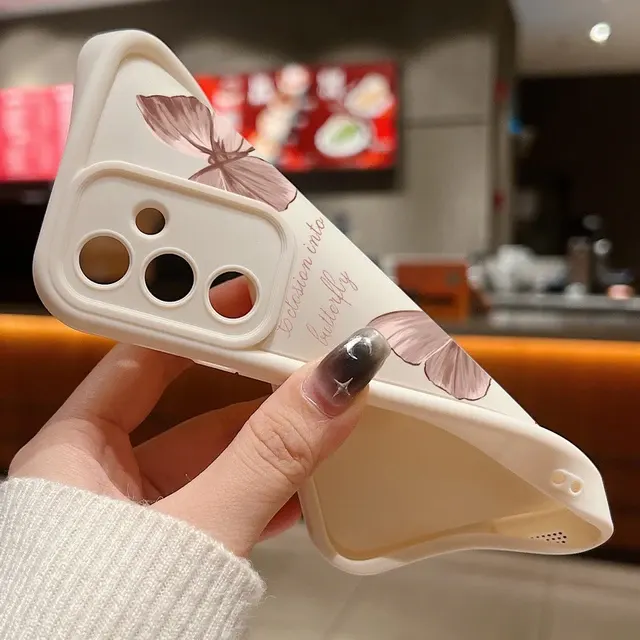 Goldene Schmetterlings-TPU-Hülle für Smartphones 2