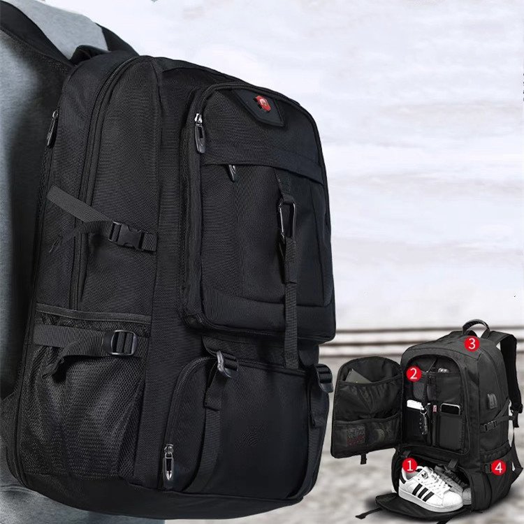 Großer Canvas Rucksack für Damen Reisen 2