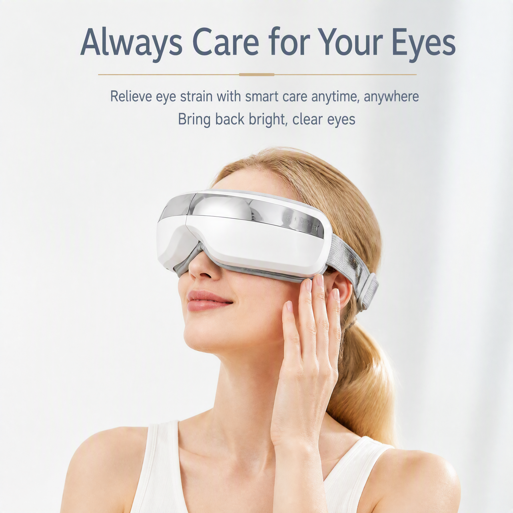 Faltbarer Smart-Augenmassager mit Bluetooth 4