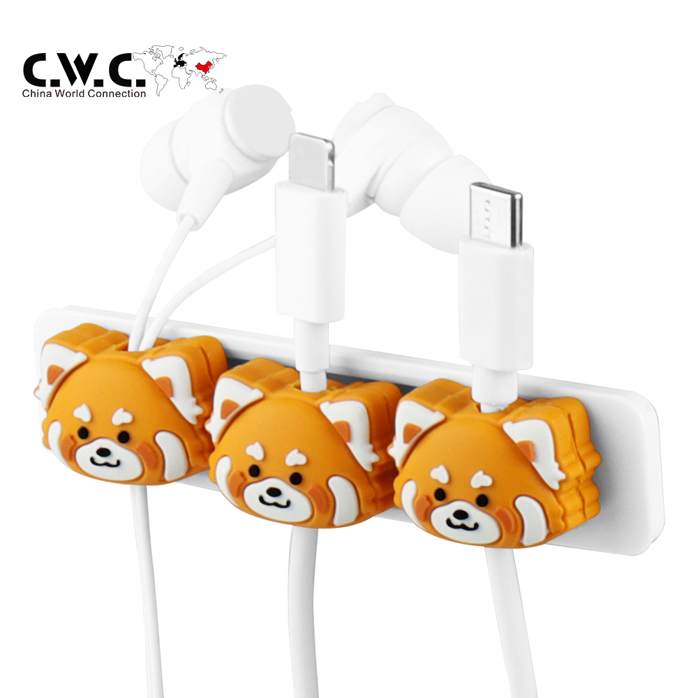 Magnetische Tier-Kabelclips im 3er-Set
