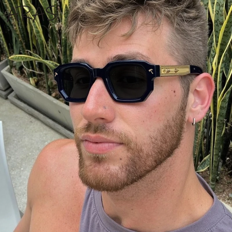 Polarisierte Vintage-Sonnenbrille für Herren 3