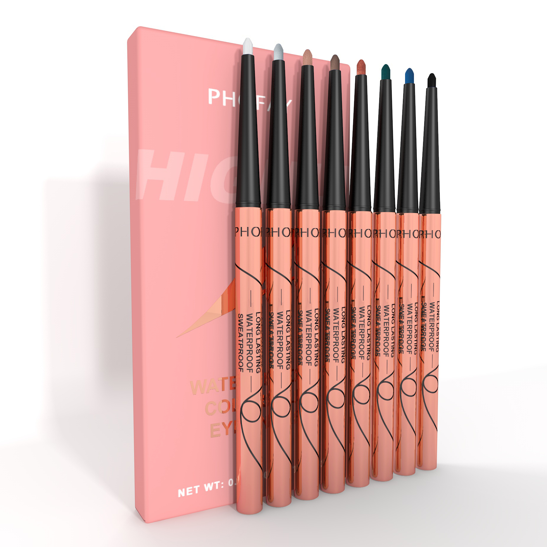 Wasserfester Farbiger Eyeliner in Bunt 2