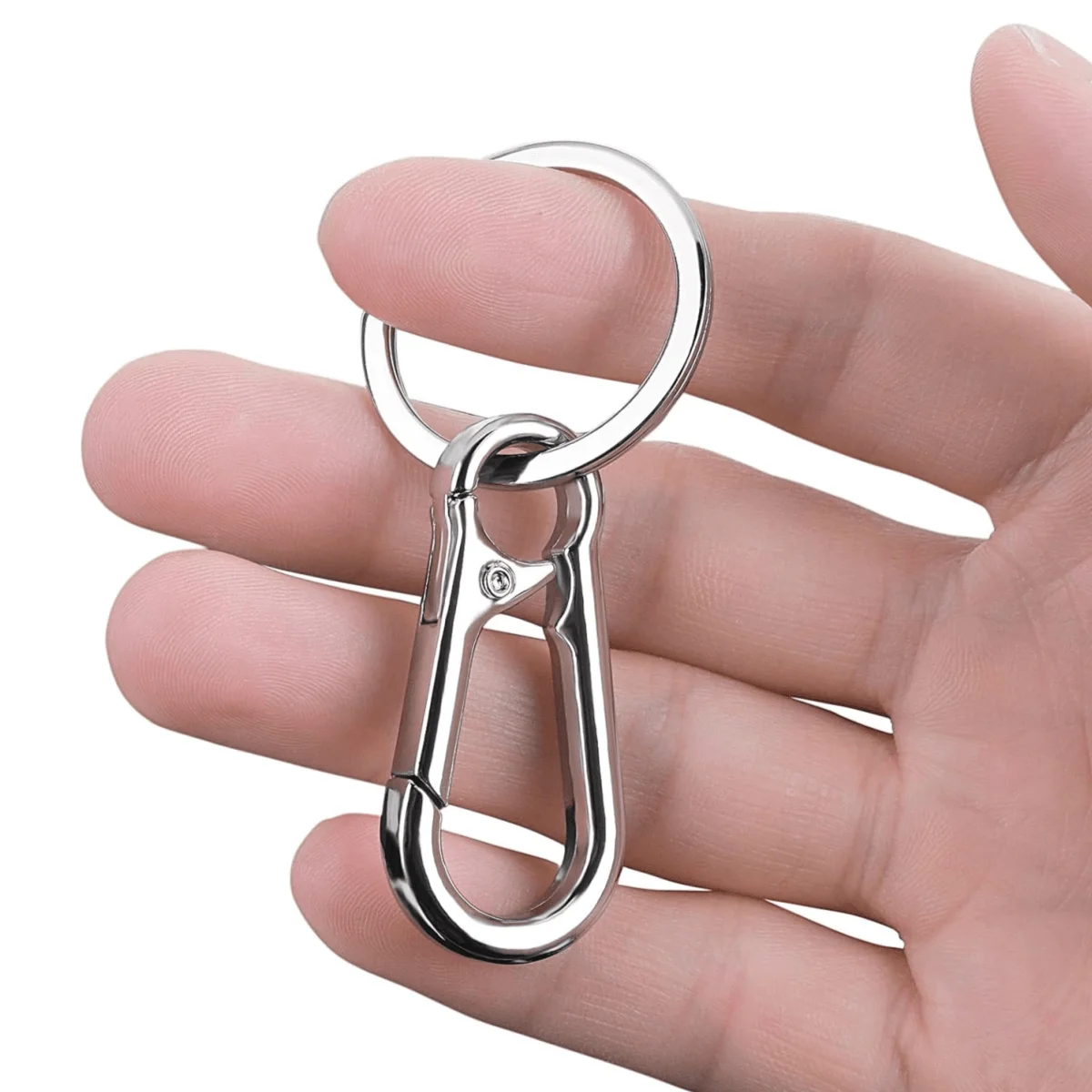4er-Set Metall-Karabiner Schlüsselhalter 3