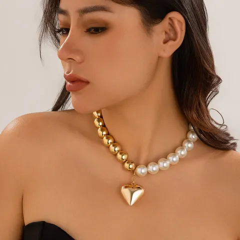 Perlen-Statement-Kette