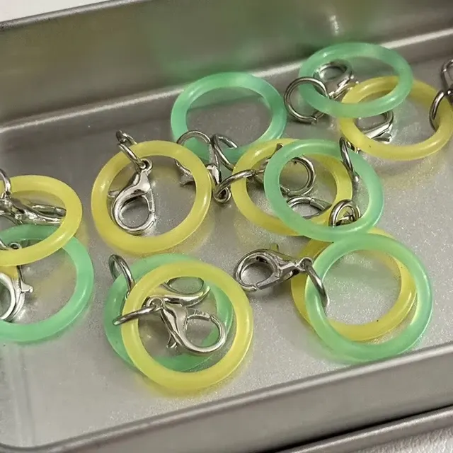 Silikon-O-Ring-Schlüsselanhänger 4