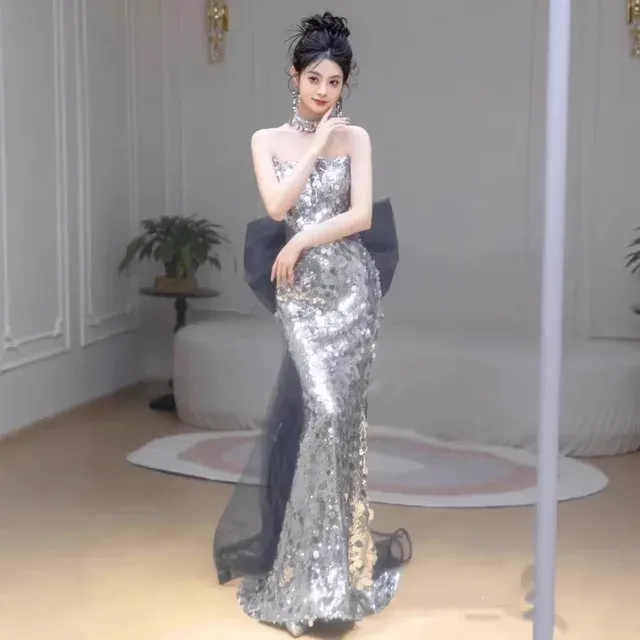 Pailletten-Partykleid 4