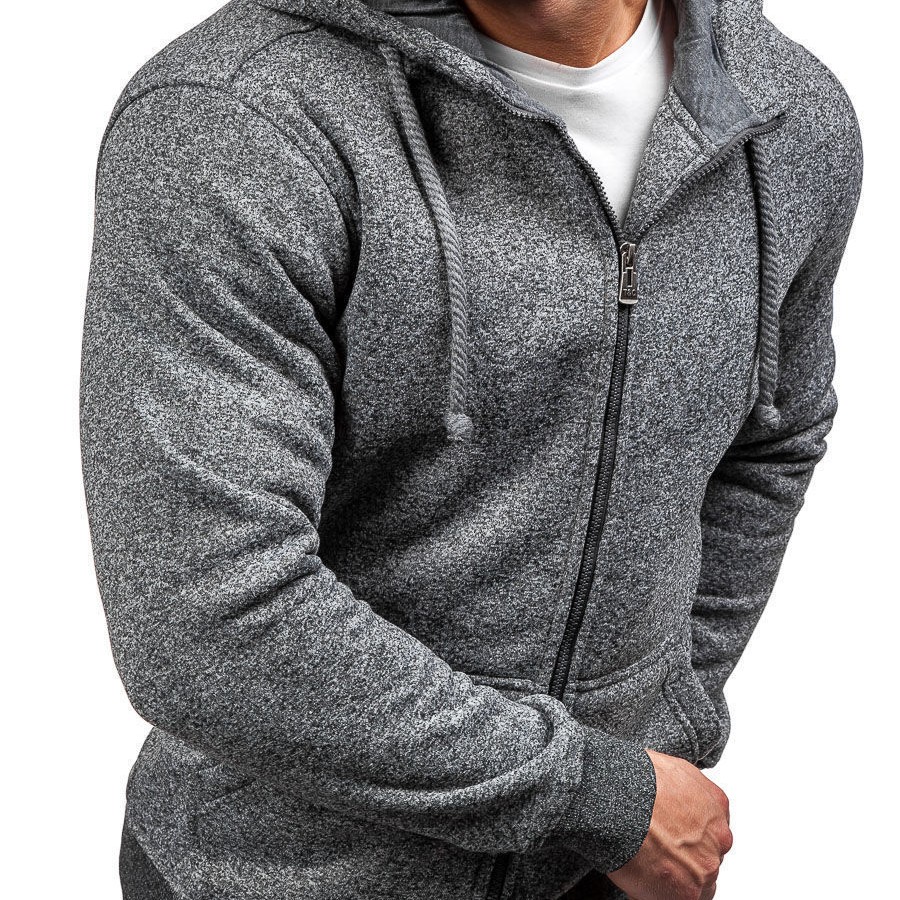 Fleece-Strickjacke