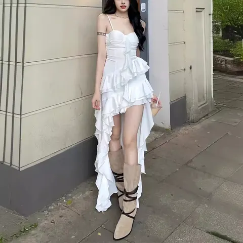 Rüschenkleid