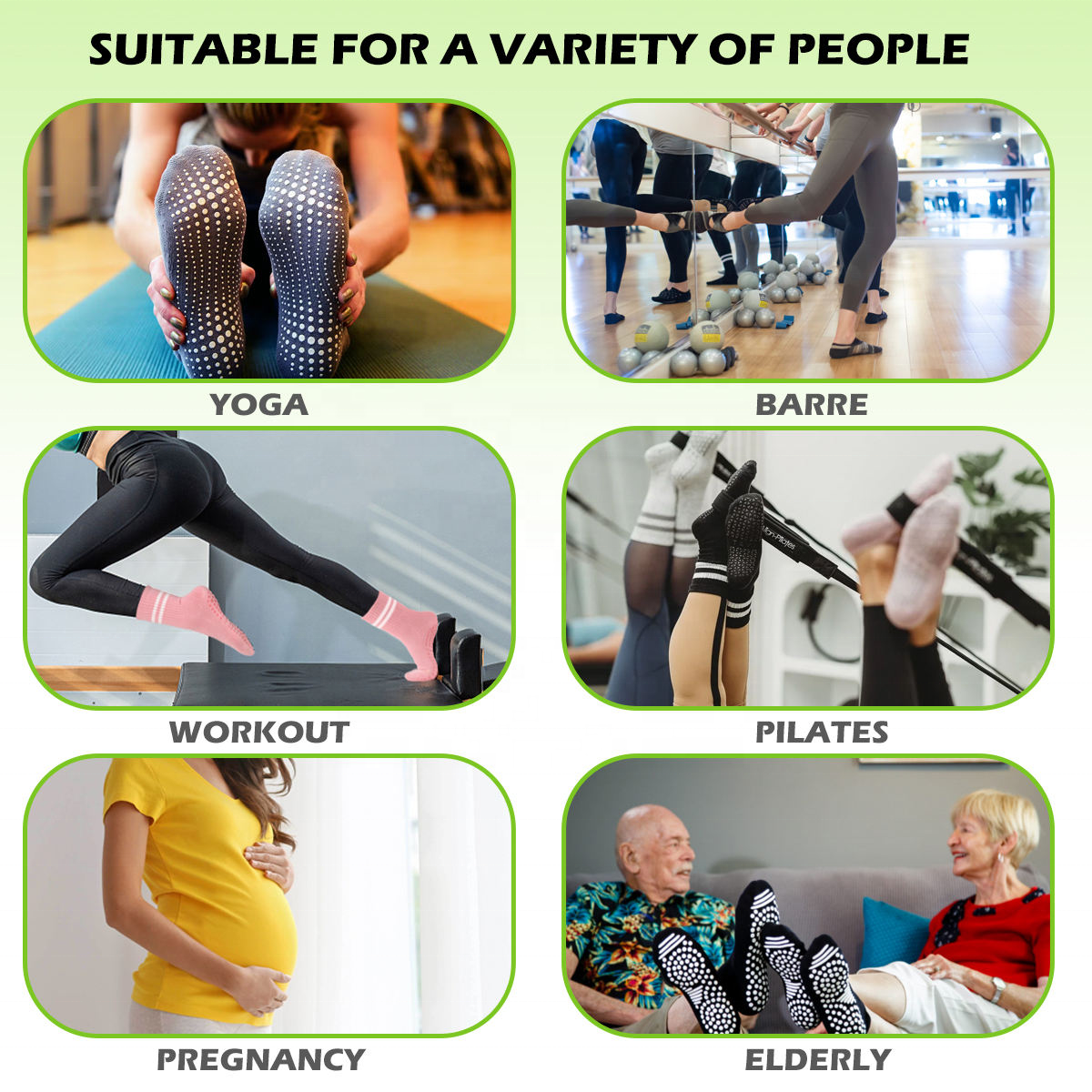 Pilates-Socken 4