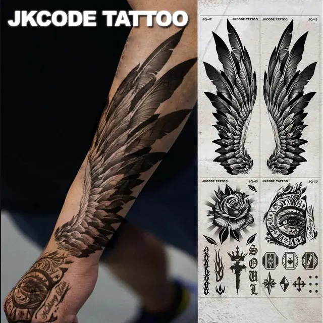 temporäres Tattoo 2