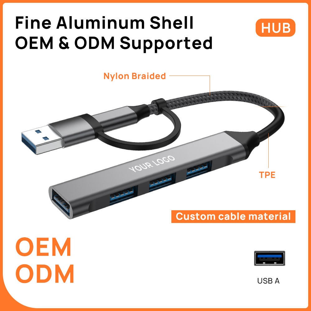 USB-C Hub Dual-Head 4-in-1 Erweiterungsdock 2