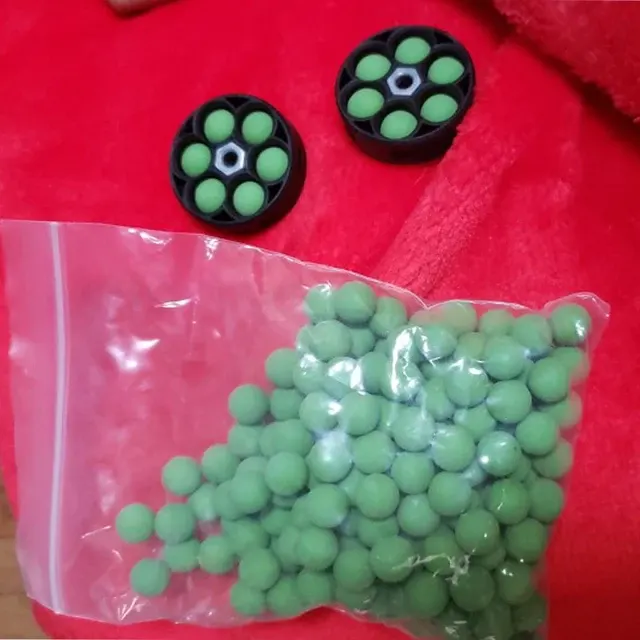 Gummi-Paintball-Kugeln 2