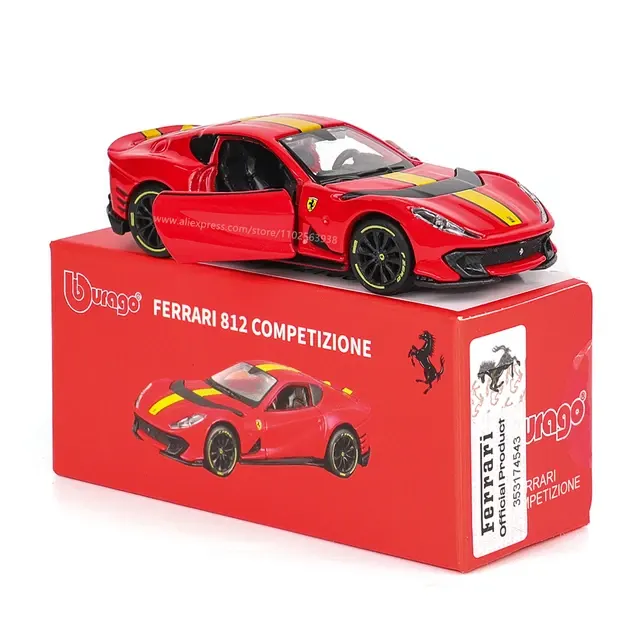 Maßstab 1:64 Sportwagen-Druckguss-Modell für Kinder 4