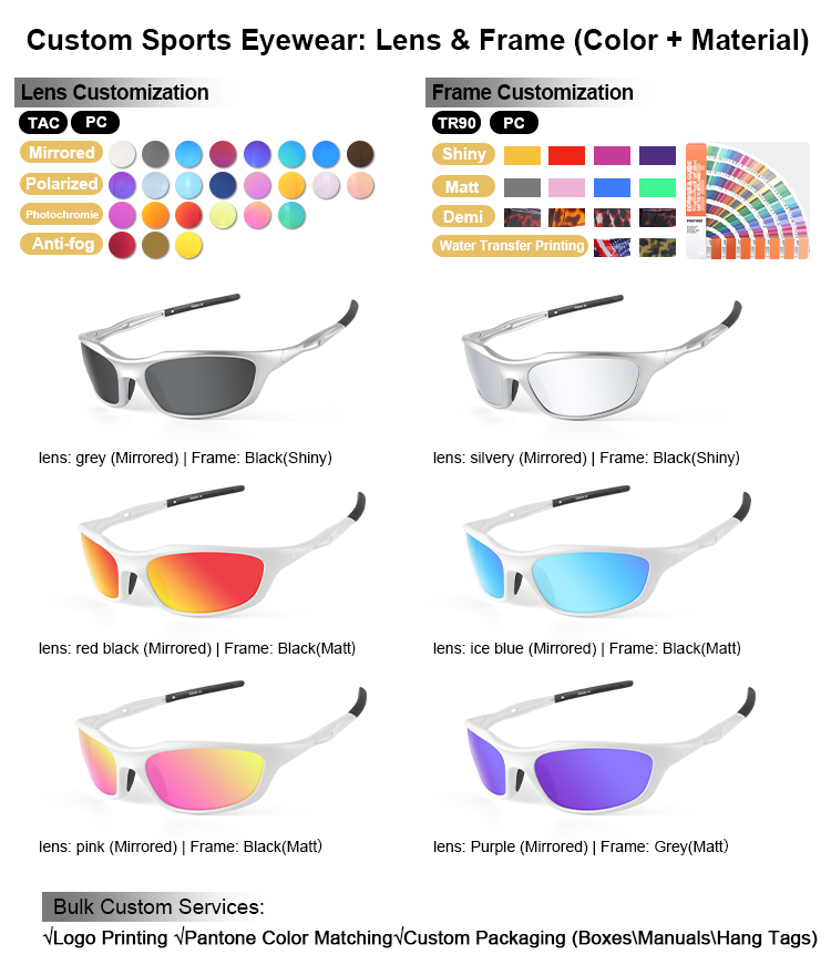 Polarisierte Sportbrille für Radfahrer 3